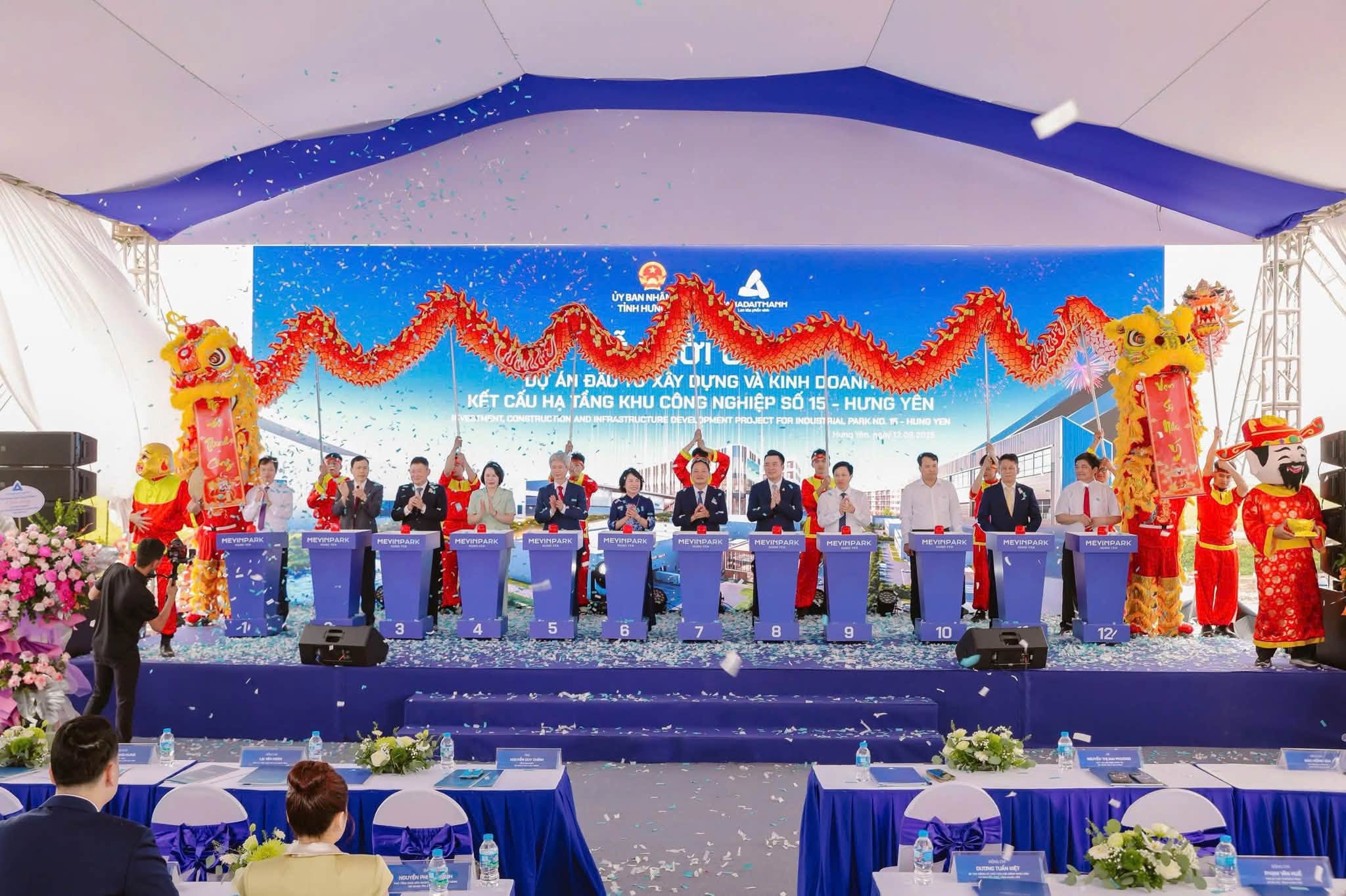Khởi công Dự án đầu tư xây dựng và kinh doanh kết cấu hạ tầng Khu công nghiệp số 15 tỉnh Hưng Yên