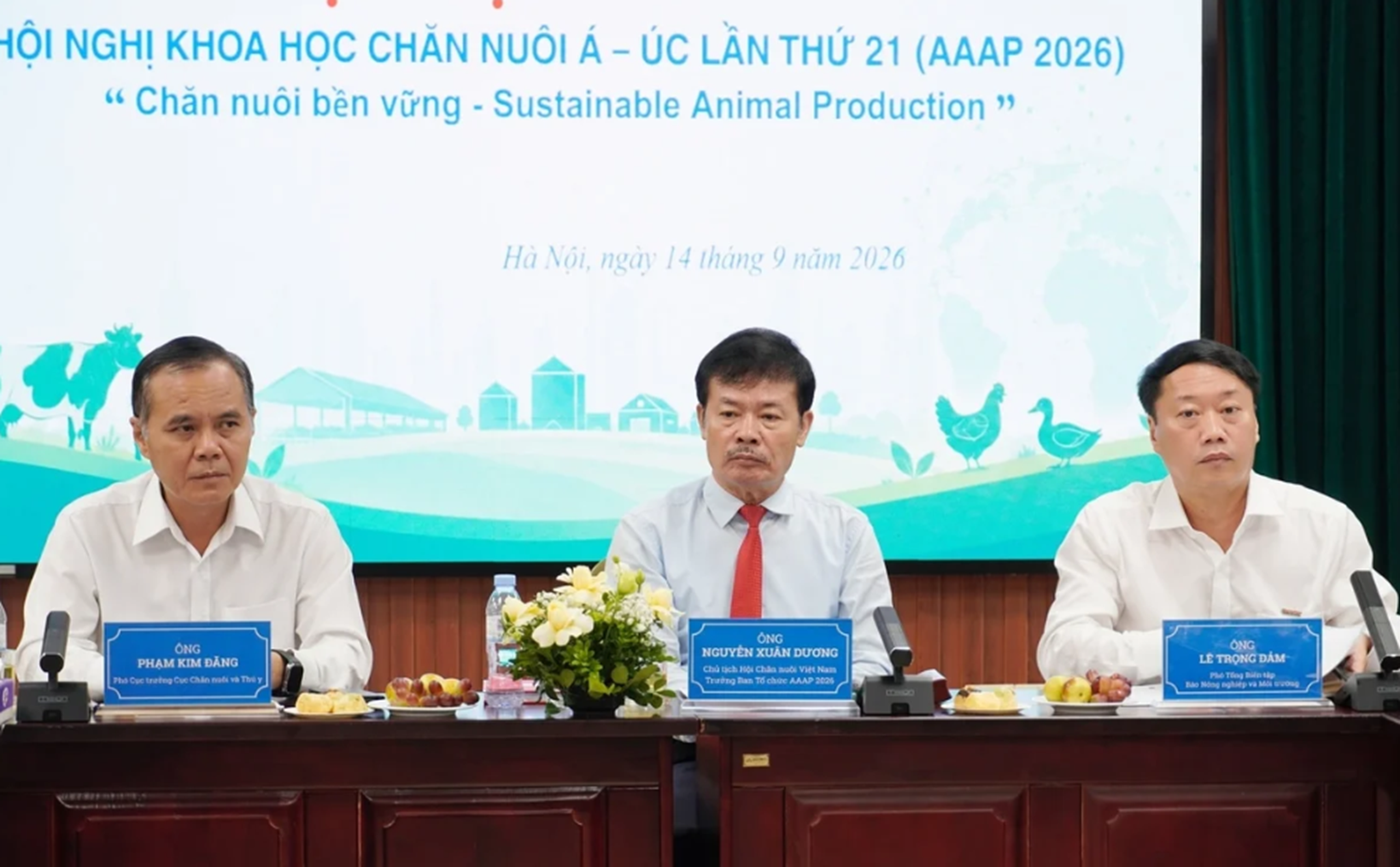 Hội nghị Khoa học Chăn nuôi Á - Úc 2026 (AAAP 2026): Động lực đổi mới sáng tạo và kết nối chuỗi giá trị toàn cầu