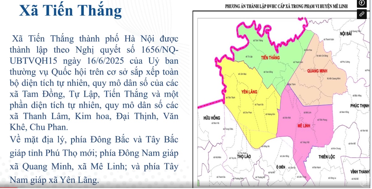 Xã Tiến Thắng: 9 tháng kinh tế tăng trưởng 9,9%, quyết tâm hoàn thành các mục tiêu năm 2026