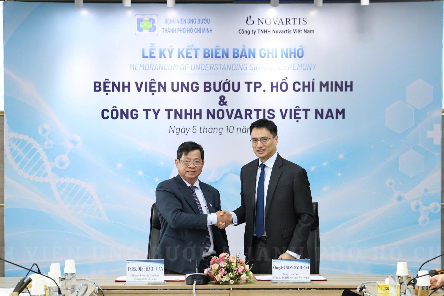 Novartis Việt Nam và Bệnh viện Ung Bướu TP.HCM phối hợp nâng cao năng lực điều trị ung thư
